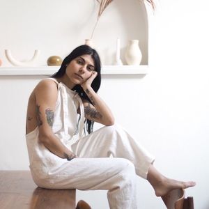 Beaton Linen overalls